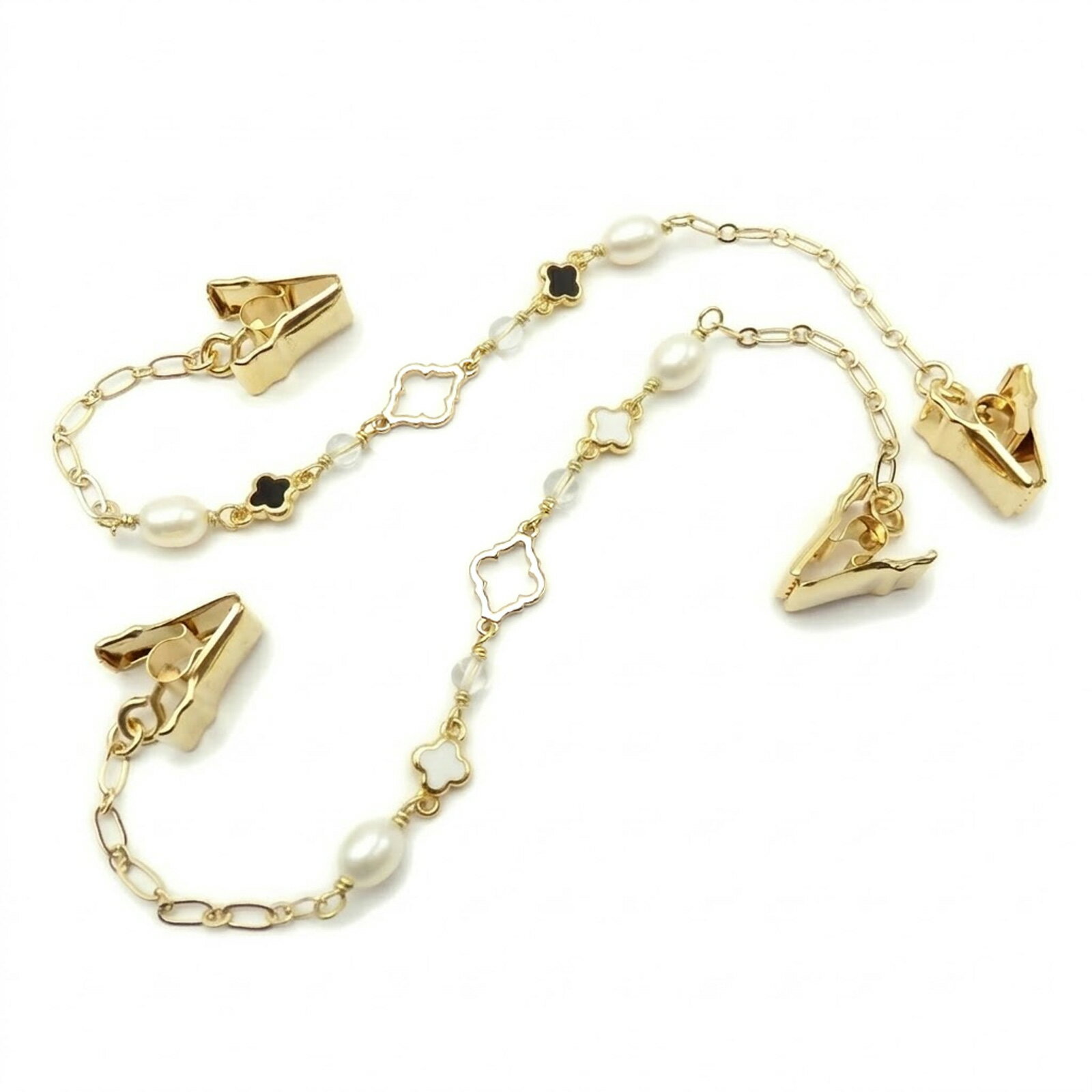 メール便 帽子クリップ リバイバル セレブフラワー パール 花 淡水真珠 帽子留め レディース ハットクリップ 帽子ホルダー シェイプレット おしゃれ