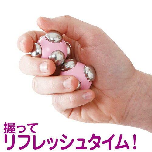 本日 ブラックフライデーポイント2倍以上×選べるクーポン! 脳への効果的な刺激に!指先や手のひら トレーニングボール 解消グッズ マッサージ器 ハンディ 母の日...
