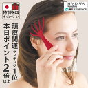 10周年セール開催中!本日ポイント必ず2倍以上! 新生活応援 メーカー直販 頭皮ケア スカルプケア 遠赤外線 発生ボール マッサージ器 ブラシ 薄毛 人気 ヘア...