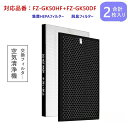 シャープ 最新改良版 集じん 制菌HEPAフィルター fzgk50hf 脱臭フィルター fzgk50df シャープ FZ-GK50HF 脱臭フィルター FZ-G...