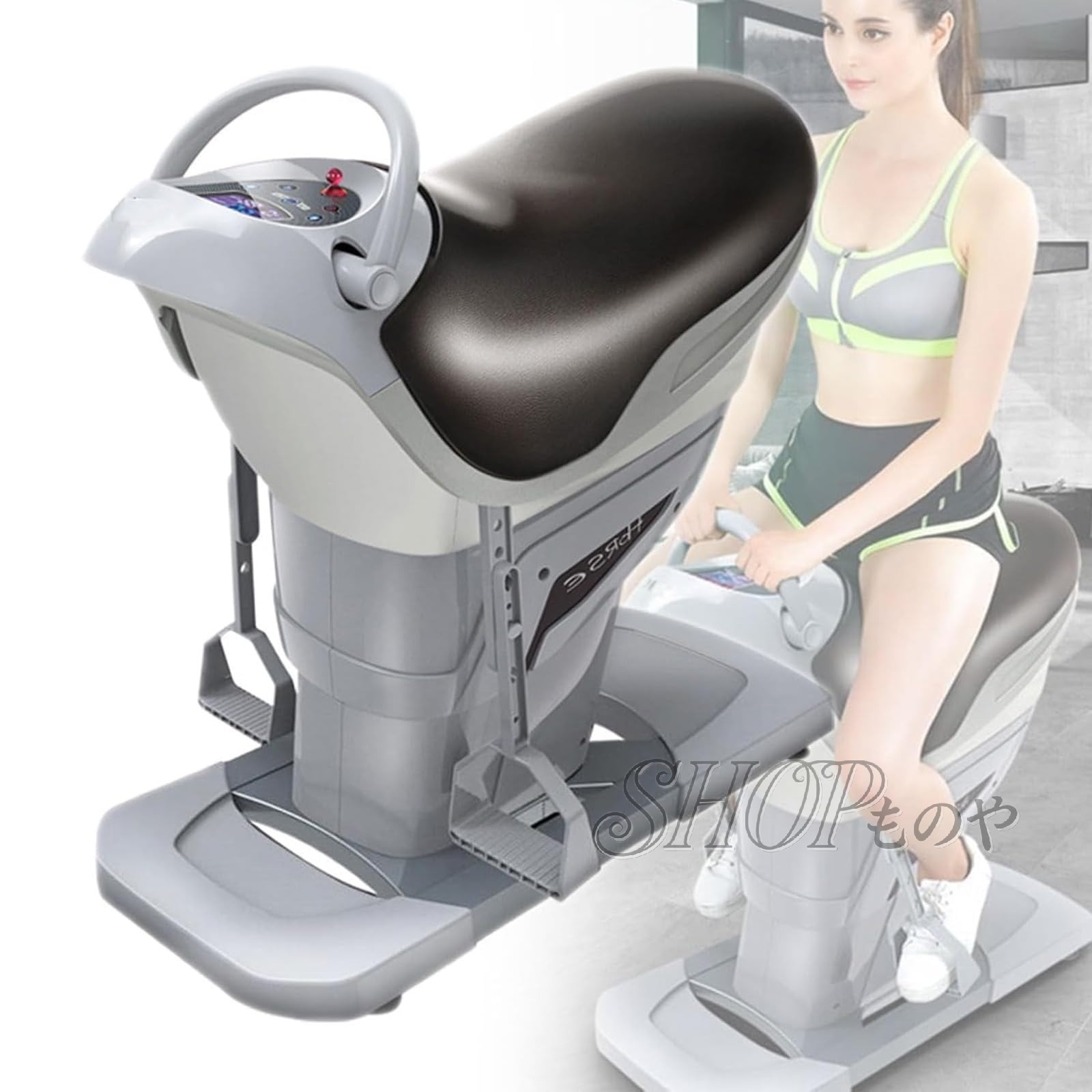 乗馬マシン 屋内 電動乗馬マシン スピード振動速度調整 3Dシミュレーション乗馬 大型液晶画面 上肢と下肢の減量と血液循環の運動 有酸素減量 フィットネス機器 shopmonoya-10001223 SHOPものや サンプル画像2