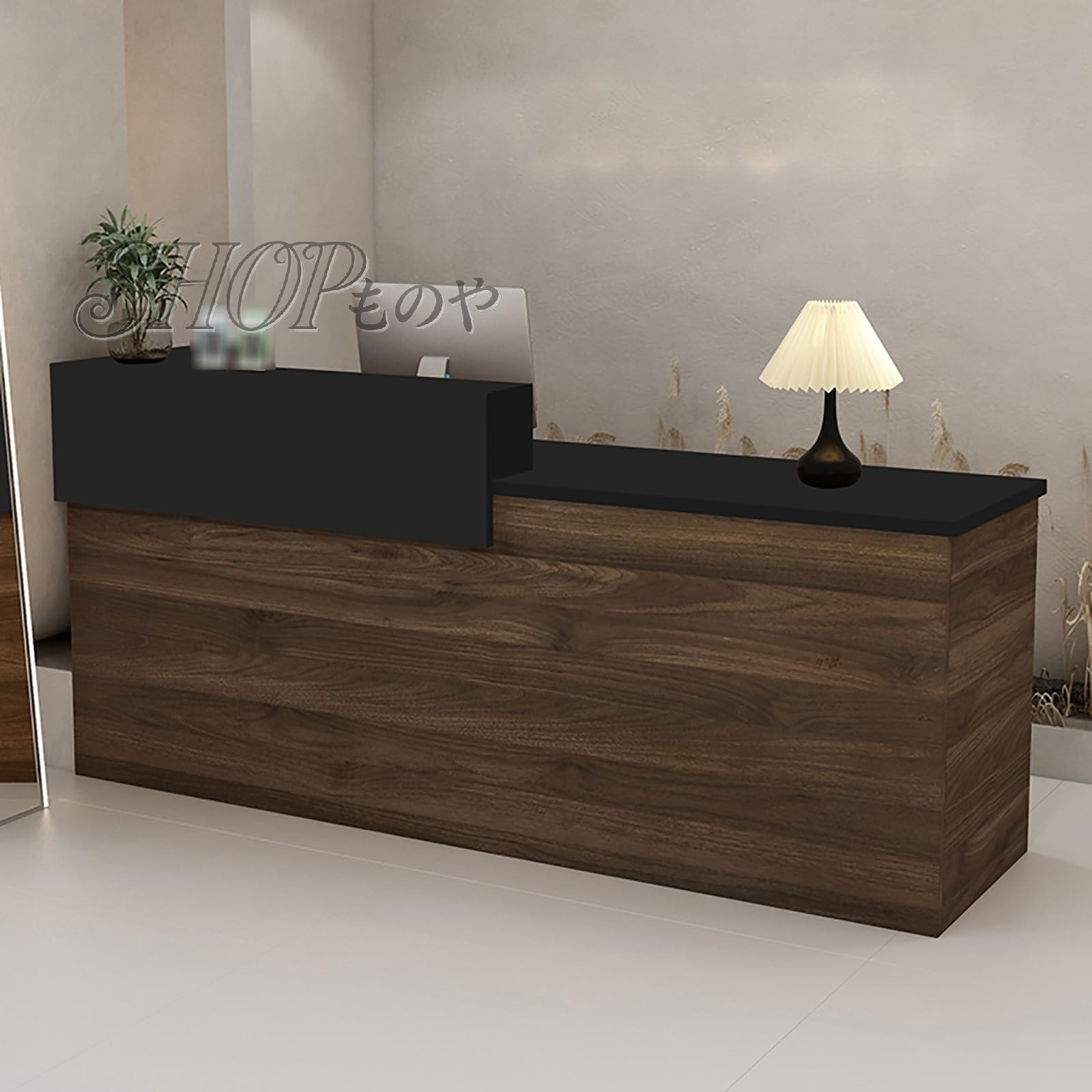 受け付けカウンターレセプショ レジ係カウンター受付台レジカウンター組み立てレジ台受付台多機能ハイ..