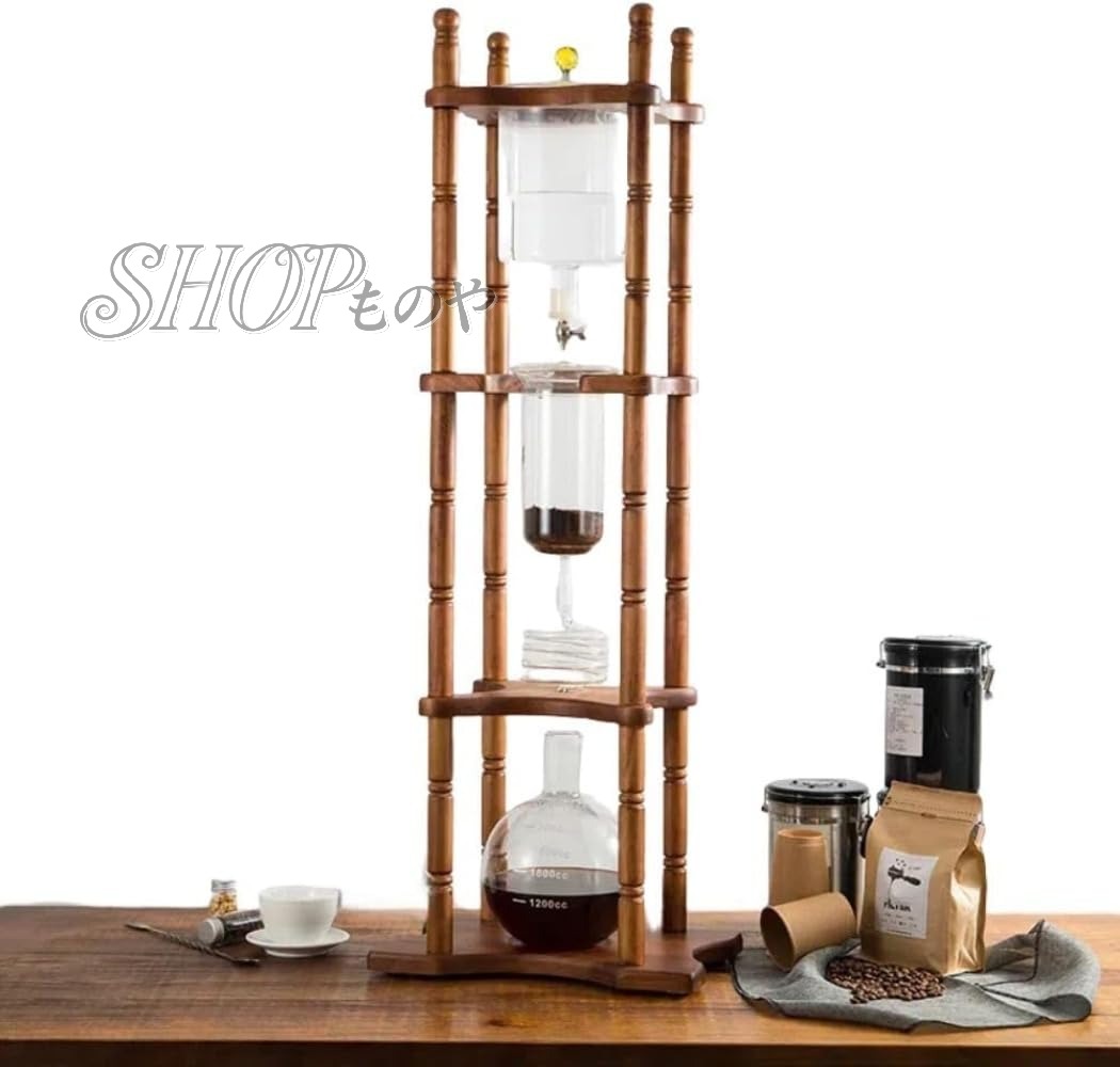 3000ml コールドブリューコーヒーメーカー、水出しコーヒー アイスドリップコーヒーメーカー 取り外し..