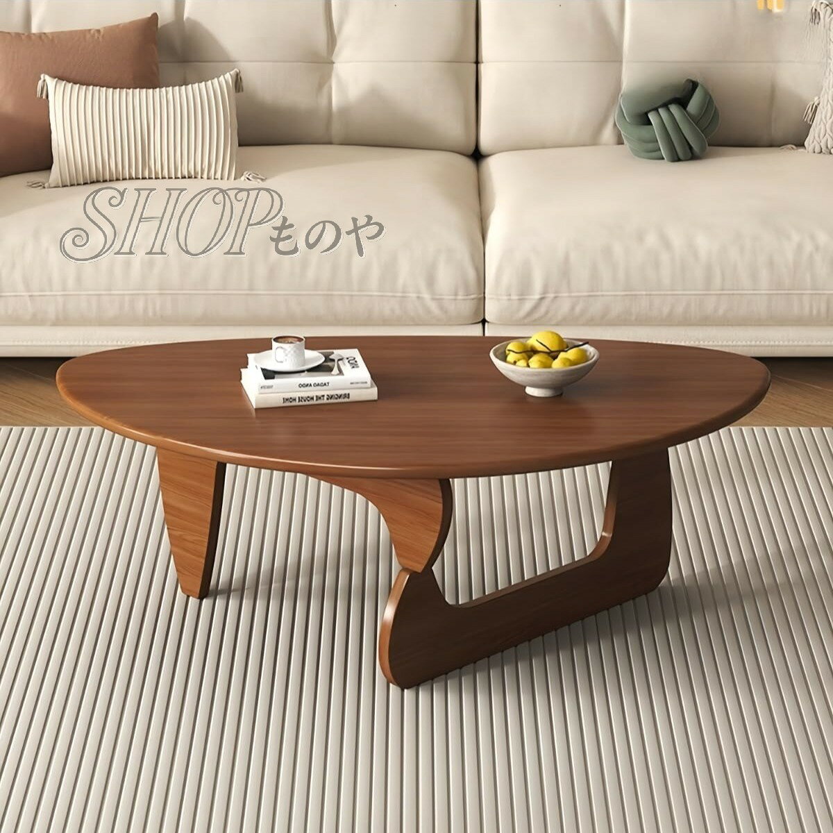 コーヒーテーブル ローテーブル リビングテーブル おしゃれ センターテーブル 無垢材 リビング テーブル スペシャルトライアングル 簡単取り付け 寝室に最適