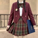 jk 制服 セット 女子高生 制服 5点セット リボン ブレザー スカート チェック セット JK 学生 スクール コスプレ ファッション レディース 高校制服...