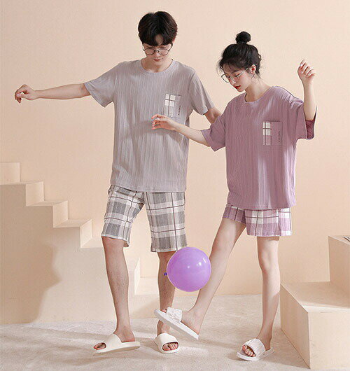 パジャマ ペアパジャマ カップルパジャ パジャマ 大きいサイズ レディース メンズ ルームウェア 半袖 パンツ ナイトウェア 部屋着 ギフト セットアップ かわいい プレゼント 春夏 上品 彼氏 彼女 お揃い お祝い 寝間着 寝巻き 送料無料