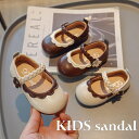 ベビーシューズ フォーマル靴 キッズ サンダル 子供 女の子 ベビーサンダル ジュニア マジックテープ キッズシューズ 春 夏 プレゼント 滑りにくい 歩きやす...