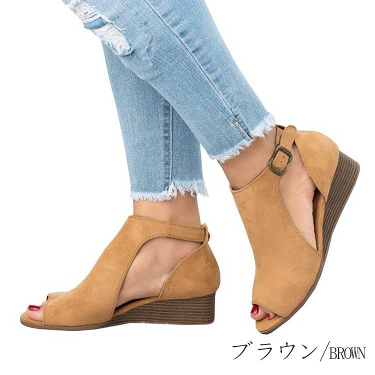 ブーツサンダル サンダル レディース 歩きやすい 厚底 厚底サンダル レディース 走...