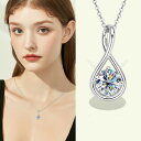 ダイヤモンド ネックレス レディース 一粒 2ct ダイヤモンドネックレス プラチナ ペンダント 水滴 アクセサリー シンプル シルバー925 プレゼント ギフト 首飾り カジュアル ジュエリー 普段使い 華奢 定番 人気 OL通勤 デート 結婚式 母の日 誕生日 彼女 妻 ネックレス(4)