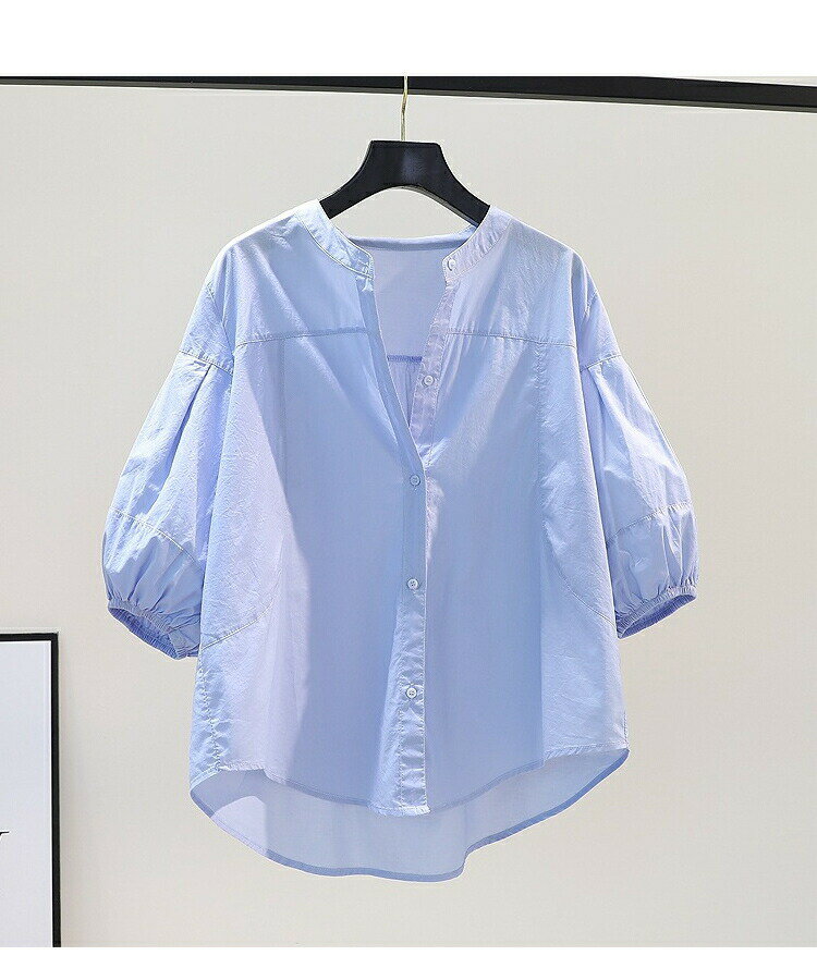 ブラウス レディース おしゃれ オフィス きれいめ シンプル チュニック シャツ 半...