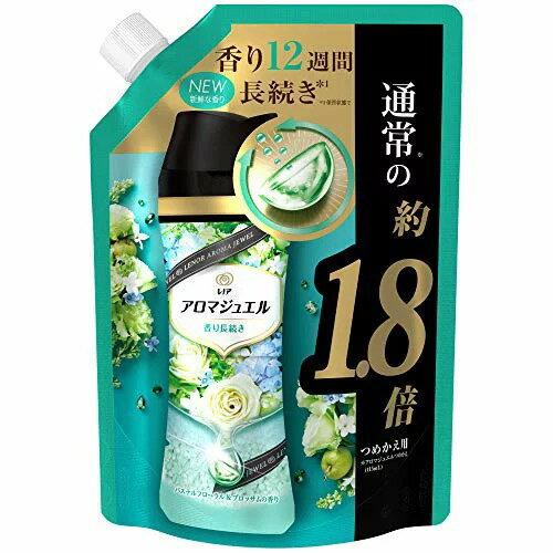 P＆G レノア アロマジュエル パステルフローラル＆ブロッサムの香り つめかえ 730ml (レノアハピネス)【香り付専用ビーズ 衣料用 香り 長続き 詰め替え 詰替 パステル フローラル ブロッサム 特大】