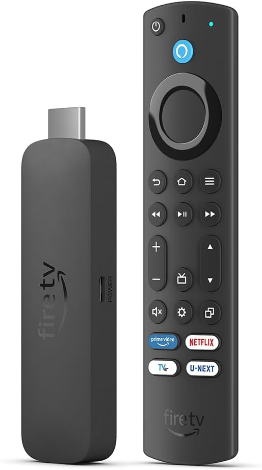 Amazon Fire TV Stick 4K Max マックス 第2世代 (アマゾン ファイヤースティック ストリーミングメディアプレイヤー)【New リモコン アレクサ 2023年秋発売 Wi-Fi6E対応】