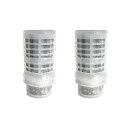 ガイアの水135 蛇口用浄水器 交換用カートリッジ 2個セット (ビビアン 正規品 特許取得の高性能フィルター テラヘルツ鉱石 PFAS除去)【1日50リット...