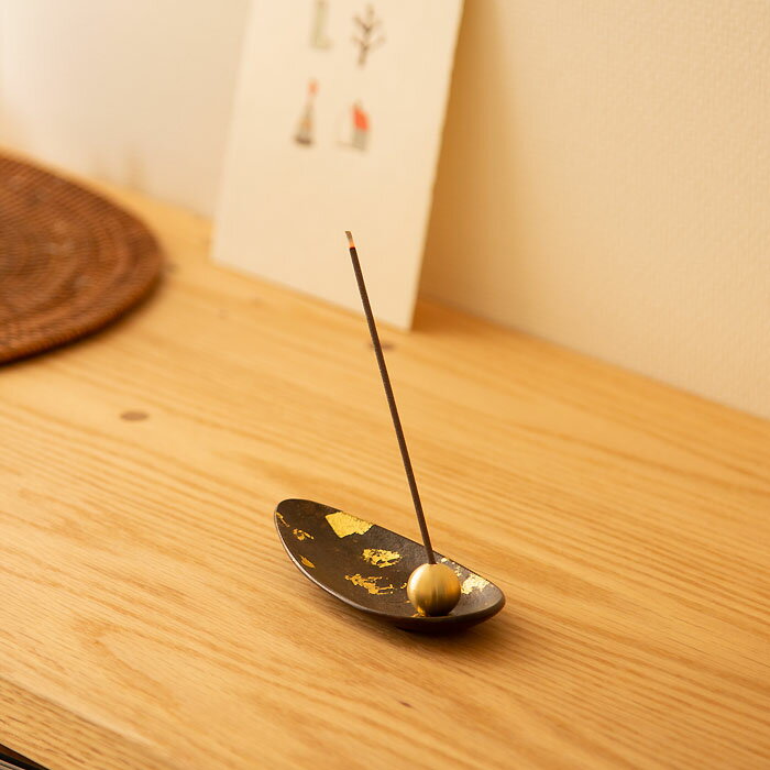 【能作メーカー直営店】 香の器セット - 笹　新月・煌星 ギフト梱包可能 ギフト 記念品 プレゼントのサムネイル