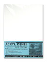 オリオン 水彩紙 アクリルデネブ 300g F4 (333mm×242mm) 6枚入りパック 中目・細目両面仕様 AAD-F4
