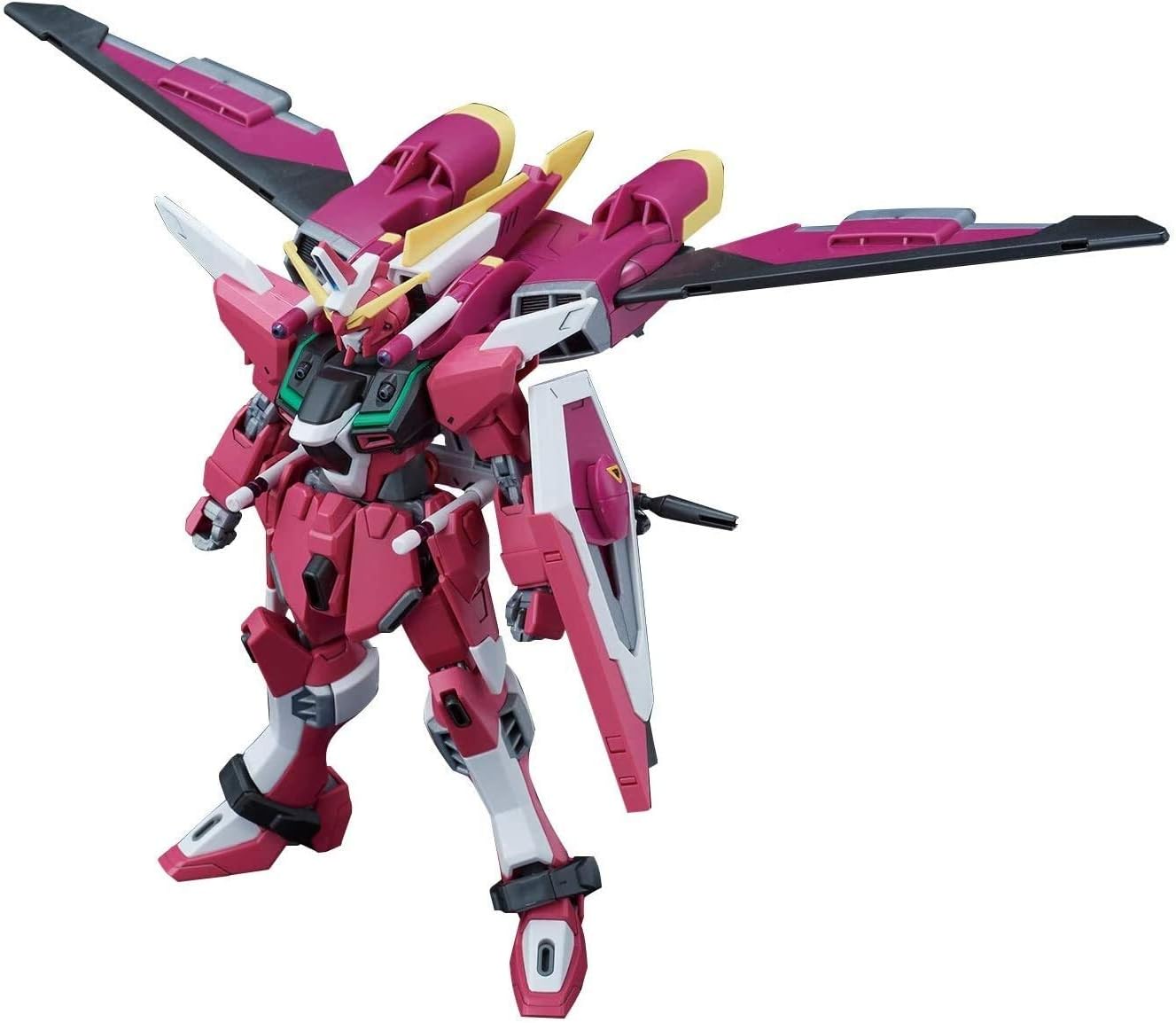 HGCE 機動戦士ガンダムSEED DESTINY インフィニットジャスティスガンダム 1/144スケール 色分け済みプラモデル