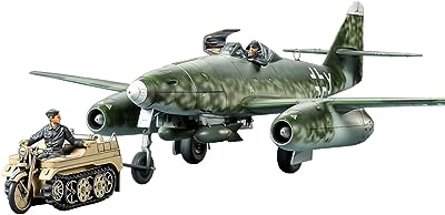 タミヤ 1/48メッサーシュミット Me262 A-2a ケッテンクラート牽引セット