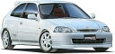 フジミ模型 ID15 1/24 シビック タイプR(EK9) 前期型 039985