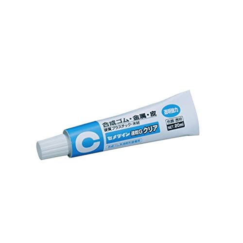 セメダイン ゴム用接着剤速乾Gクリア 20ml CA-163 品番：CA-163 【JANコード】4901761100984 【状態】新品 【発送】1〜2営業日で発送（休業日除く）