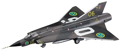 ハセガワ 1/72 J35F ドラケン 01578E48