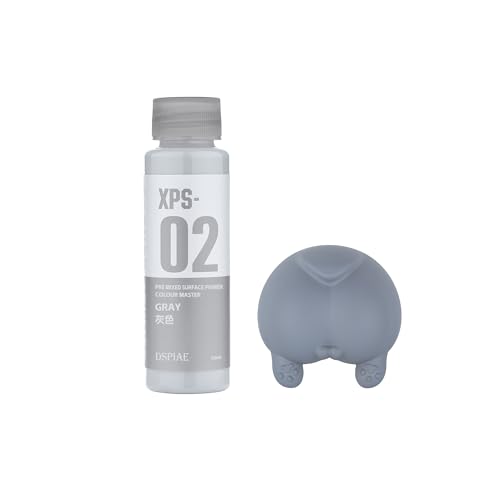 DSPIAE XPS-02 水性プレミックス塗料 サーフェイサープライマー グレー 50ml 模型用塗料 模型用水性塗料 「水性プレミックス塗料」は開けてすぐに使うことができる希釈済み水性塗料 最適な粘度に調整しているため、希釈不要でそのままの使用が可能 容量：50ml 【JANコード】4580474576677 【状態】新品 【発送】1〜2営業日で発送（休業日除く）