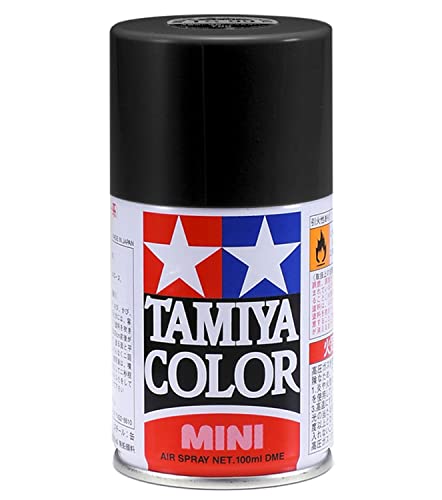 タミヤ(TAMIYA) スプレー TS-6 マットブラック 模型用塗料 85006 正味量:100ml 手頃な量とサイズで使いやすいスプレーカラー 用途:プラスチックモデル、模型、工作、硬質プラスチック、木、金属 合成樹脂塗料 ※表示されている色は近似色です。 実際の塗装色とは異なる場合があります。 【JANコード】4950344071999 【状態】新品 【発送】1〜2営業日で発送（休業日除く）