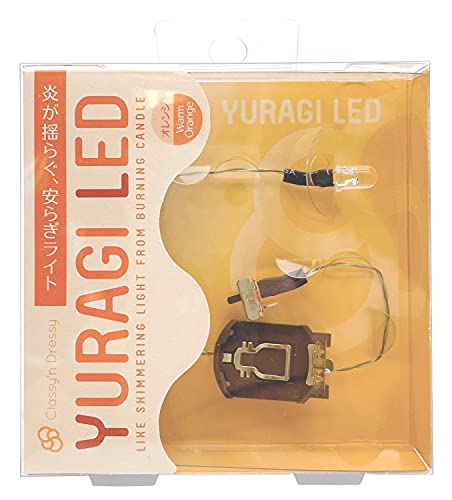 GSIクレオス クラッシーアンドドレッシー YURAGI LED 模型製作用素材 LCD01 リアルな炎の揺らぎを表現 ボタン電池（対応：CR2032）をセットし、スイッチを入れるだけで簡単に点灯します 初心者の方でも配線しやすい、電球からボタン電池BOXまで40cm ※ボタン電池は付属しておりません 【JANコード】4973028506471 【状態】新品 【発送】1〜2営業日で発送（休業日除く）