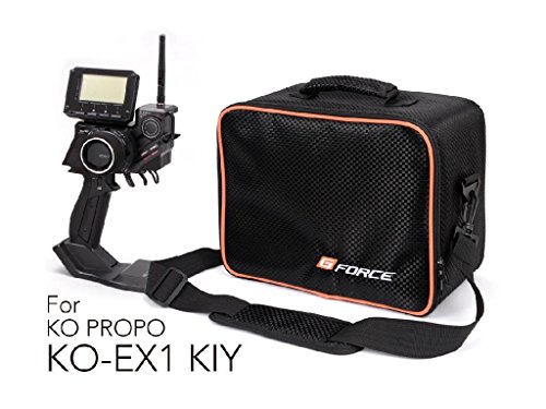 プロポバッグ KO-EX1 (KIY)用 G0192 柔らかく高密度に織込まれたウィーブドカーボン生地を採用。 プレミアムプロポバッグ。 耐久性に優れ柔軟性に富むウィーブどカーボンを採用した送信機用バッグです。 プロポの形にインナースポンジをカット済み。 ショルダーストラップ付属。 ※送信機は付属しません。 (Amazon.co.jpより) 【JANコード】4580416431927 【状態】新品 【発送】1〜2営業日で発送（休業日除く）
