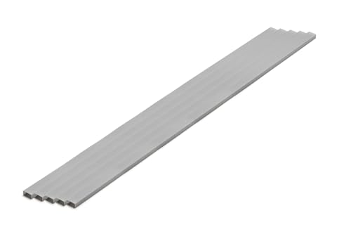 ウェーブ マテリアルシリーズ プラ材料 グレー 長方形パイプ 4×8mm 5本入 ホビー用素材 OM-442 マテリアルシリーズ プラ材料シリーズに、特殊な形状のパイプが登場 全長:250mm 肉厚0.4mm 【JANコード】4943209224425 【状態】新品 【発送】1〜2営業日で発送（休業日除く）