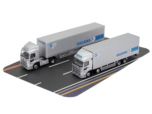 Rakuten - トミーテック トラックトレーラーコレクション 佐川急便 トラックトレーラー 2台セッ 334545