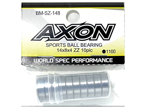 AXON SPORTS BALL BEARING 14x8x4 ZZ 10pic BM-SZ-148 AXONスポーツボールベアリングは、アクソンクオリティのエコノミーベアリングシリーズです。 多彩なサイズをラインナップし、あらゆるカテゴリーでご使用していただけます。 仕様:メタルシールド/グリスタイプ。 【JANコード】4573448245204 【状態】新品 【発送】1〜2営業日で発送（休業日除く）