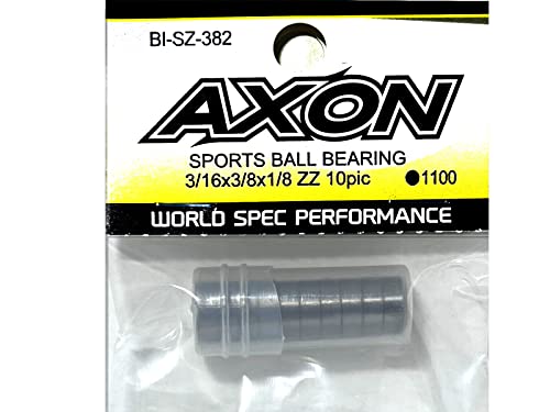 アクソン スポーツベアリング3/16x3/8x1/8ZZ 10個 BI-SZ-382