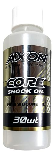 AXON CORE SHOCK OIL (0-80) LARGE 30wt (90cc) CO-SAL-300 ピュアシリコンオイルからつくられ、ローフリクション、粘り、耐久性を高次元でバランスさせデザインした独自ブレンドのショックオイルです。 【JANコード】4573448246584 【状態】新品 【発送】1〜2営業日で発送（休業日除く）