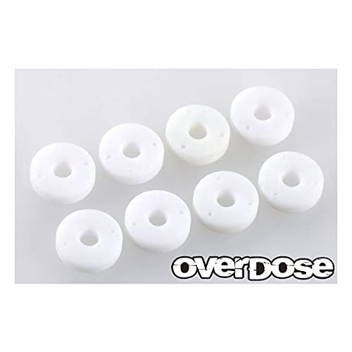 OVER DOSE OD2024b フッ素樹IHIり出しショックピストンセット HGショック用ピストンセットです。 穴径をφ0.6とφ0.7、穴数を2穴,3穴とし、これまでよりも減衰の立上がりをマイルドな方向に設定しました。 低μ路面や小さめのコースでスムーズな荷重移動を可能にします。 また、タイヤへの丁寧な荷重コントロールが必要な RWD マシンにも最適です。 セット内容：φ0.6×2穴,φ0.6×3穴,φ0.7×2穴,φ0.7×3穴各2個入り。 【JANコード】4582540472425 【状態】新品 【発送】1〜2営業日で発送（休業日除く）