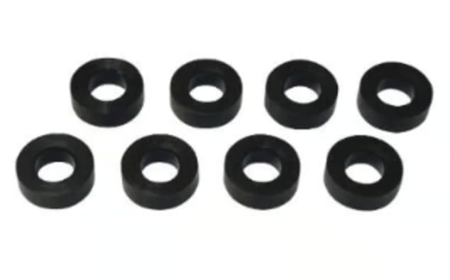 【TOPLINE】軽量アルミセッティングスペーサー ブラック M3.0用 (厚さ0.5mm/TP-43005) 軽量のアルミ製スペーサー(M3.0用) 【JANコード】4589434361285 【状態】新品 【発送】1〜2営業日で発送（休業日除く）