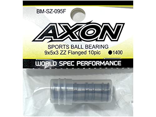 Electric Parts - アクソン スポーツベアリング9x5x3ZZフランジ付10個 BM-SZ-095F
