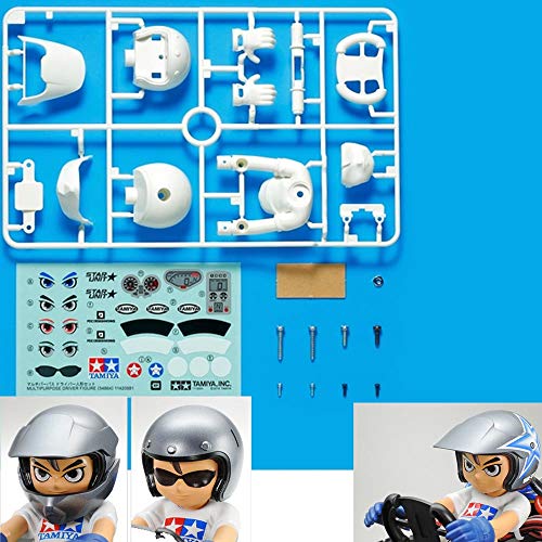 タミヤ(TAMIYA) ホップアップオプションズ No.1864 OP.1864 マルチパーパス ドライバー人形セット 54864 RCカーに搭載して、走りの楽しさを演出する人形セットです。 Tシャツ姿の人形は腕の角度が変えられ、レーシングカーを思わせるH型ハンドルと、バイク用のバーハンドルをセット。 T3-01、WR-02 (ワイルドウイリー2、WR-02Gは除く)、GF-01シャーシ (ヘビーダンプ、メタルダンプトラックは除く)などに搭載できます。 ※この製品に電池は使用しません。 【JANコード】4950344548644 【状態】新品 【発送】1〜2営業日で発送（休業日除く）