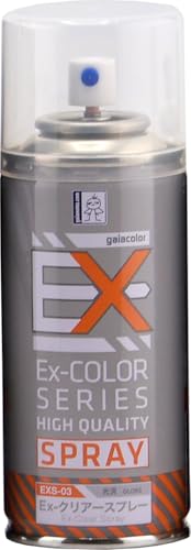ガイアノーツ ガイアスプレーシリーズ EXS-03 Ex-クリアー 170ml 模型用塗料 29013 内容量:170ml 缶スプレー Ex-シリーズは通常より高品質な顔料、樹脂を使用した高品質なシリーズ 高品質な樹脂を使用することで、ウレタンのような光沢感、高級感のあるクリアーコートができる 【JANコード】4582182290135 【状態】新品 【発送】1〜2営業日で発送（休業日除く）