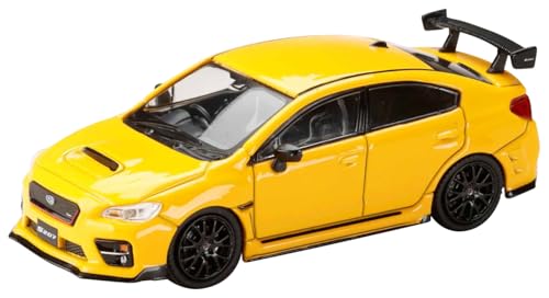 ホビージャパン (HobbyJAPAN) HJ64 1/64 スバル S207 NBR チャレンジ パッケージ/イエローエディション サンライズ イエロー 完成品 HJ643068Y ホビージャパンの1/64ダイキャストシリーズ『HJ64』から『スバル S207 NBR チャレンジ パッケージ』が登場。 2026年はSUBARUの水平対向エンジンの誕生から60周年を迎える記念イヤーです (HJ調べ)。 製品にはコレクションに最適な透明ケース、台座とエンジンディスプレイモデルが付属します。 【JANコード】4981932075839 【状態】新品 【発送】1〜2営業日で発送（休業日除く）