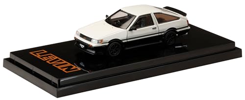 1/64 Toyota COROLLA LEVIN AE86 3DOOR カスタムバージョン 1983 ホワイト/ブラック 【スケール】1/64 【素材】ダイキャスト(亜鉛合金) / ABS 【JANコード】4981932078809 【状態】新品 【発送】1〜2営業日で発送（休業日除く）