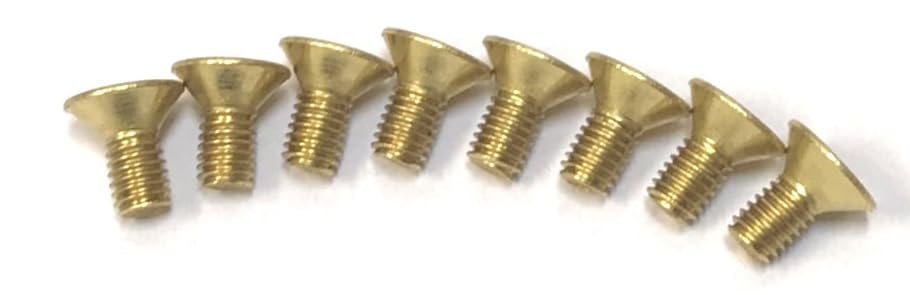 TOPLINE ハイパフォーマンス真鍮M3皿ビス 6mm TSD-06BR 真鍮 (しんちゅう)製のM3六角ビスです。 鉄と比べて若干しなり、重たいビスです。 グリップ感や、トラクションバランスの調整等、セッティングの一つとしてご活用頂けます。 保管用ジップ付き。 【JANコード】4589434353723 【状態】新品 【発送】1〜2営業日で発送（休業日除く）