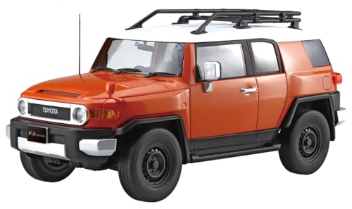 1/24 車NEXTシリーズ No.25 トヨタFJクルーザー(ツートーンオレンジ/2012) プラモデル 組み立てが必要なプラスチックモデルキット。 別途、工具が必要。 多色成型で、お好みで塗装など楽しめます。 スナップフィットで、接着剤は不要です。 【JANコード】4968728066547 【状態】新品 【発送】1〜2営業日で発送（休業日除く）