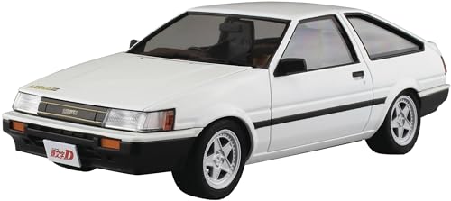 青島文化教材社(AOSHIMA) 頭文字D No.10 武内樹 AE85レビン 1/24スケール プラモデル (C)しげの秀一/講談社 (R)KODANSHA 組み立て塗装が必要なプラモデル。 別途、接着剤や工具、塗料等が必要。 1/24スケール未塗装プラスチック組み立てキット 拓海の親友 武内樹の愛車ハチゴーレビンを再現 専用アルミホイール付属 【JANコード】4905083059630 【状態】新品 【発送】1〜2営業日で発送（休業日除く）