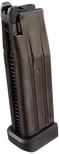 東京マルイ(TOKYO MARUI) No.15 ハイキャパ5.1スペアマガジン ガスブローバックガン用 装弾数31発、ガスブローバック ハイキャパシリーズ用マガジン。 ガスブローバック以外は使用できません。 取扱いには銃本体の説明書も併せてお読みください。 パッケージ重量: 0.34 kg 【JANコード】4952839149152 【状態】新品 【発送】1〜2営業日で発送（休業日除く）