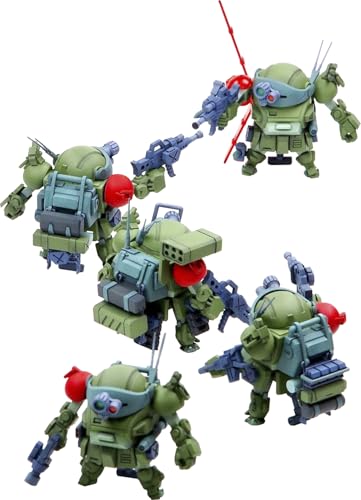 キャビコ チョイプラシリーズ 装甲騎兵ボトムズ 野望のルーツ スコープドッグ & ターボカスタム サンサ戦 5機種セット 全高約45mm ノンスケール プラモデル MIM-0922-SNS 組み立て塗装が必要なプラモデル。 別途、工具や塗料等が必要。 ノンスケール未塗装プラスチック組み立てキット メカコロシリーズに野望のルーツからリーマン機と、キリコ グレゴルー バイマン ムーザのターボカスタム[サンサ戦仕様]が登場！ 大河原邦夫氏描き下ろしパッケージイラスト 企画、製造、発売 : 株式会社エムアイモルデ 【JANコード】4580033110922 【状態】新品 【発送】1〜2営業日で発送（休業日除く）