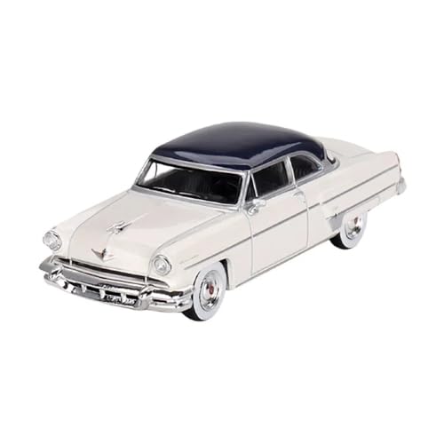 MINI GT 1/64 リンカーン カプリ 1954 アークティックホワイト/アトランティックブルー (左ハンドル) 完成品 MINI GT 1/64スケールミニカー。 ダイキャストモデル。 1954年式リンカーン「カプリ」に新色が登場。 シンプルなホワイトカラーの1台。 ルーフ部分のアトランティックブルーカラーが目を引く、ユニークなデザインになっております。 【JANコード】0810152142769 【状態】新品 【発送】1〜2営業日で発送（休業日除く）