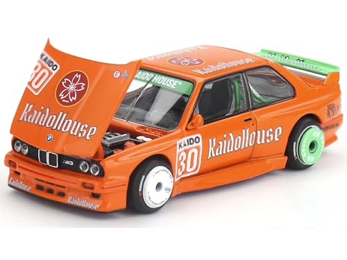 MINI GT M3 KaidoHaus V1#30 オレンジ(今井潤デザイン) 海堂ハウススペシャル 1/64 ダイキャストモデルカー KHMG177 限定版。 新品ボックス。 本物のディテール。 本物のゴム製タイヤ。 合金ホイール付き。 フード開閉式。 内装、外装の詳細。 公式ライセンス商品。 ダイキャストメタルボディとシャーシ。 長さ約3インチ。 メーカーオリジナルの未開封パッケージ。 ご注意ください: 車のチェイスバージョンが付属している場合がありますが、保証するものではありません。 【JANコード】0840456301708 【状態】新品 【発送】1〜2営業日で発送（休業日除く）