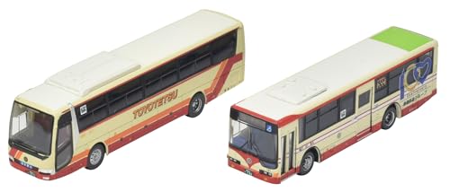 トミーテック ザ・バスコレクション バスコレ 豊鉄バス 豊橋鉄道グループ100周年 2台セット 豊橋鉄道グループ100周年。 記念ラッピング車両がバスコレで登場。 ラッピングされた貸切バス、路線バスをモデルとしています。 豊鉄バス株式会社商品化許諾済 【JANコード】4543736333487 【状態】新品 【発送】1〜2営業日で発送（休業日除く）