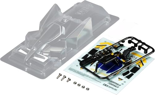 タミヤ(TAMIYA) グレードアップパーツシリーズ No.503 GP.503 ウイニングバード フォーミュラー クリヤーボディセット 15503 スーパーII、TZ、TZ-Xシャーシに搭載が可能 (一部にシャーシはボディの加工が必要です)。 取付け用のビスと両面テープをセット。 別途、工具、塗料等が必要。 【JANコード】4950344155033 【状態】新品 【発送】1〜2営業日で発送（休業日除く）