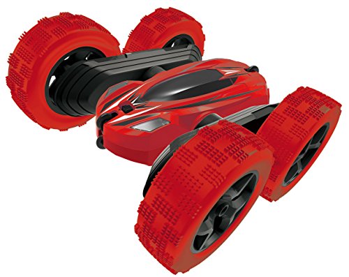 童友社 R/C アクションバギー クレイジーサイクロン レッド 27MHz 電動ラジオコントロール CRCY-R-3480 楽しいアクションバギーの登場です。 ひっくり返っても、立ち上がっても、壁にぶつかっても、左右のタイヤを回転させ、本体の上下が入れ替わりながら走り続ける面白いアクションバギーです。 どんな動きで走るのか予測のつかない楽しさは、操縦して遊ぶ人だけではなく、見る人をも飽きさせません。 ※本製品は電池で駆動しますが、本製品に電池は含まれておりません。 遊ぶまでに電池の追加購入が必要です。 別売:本体使用電池/単四形アルカリ乾電池×4本、送信機使用電池/単三形アルカリ乾電池×2本。 【JANコード】4975406144565 【状態】新品 【発送】1〜2営業日で発送（休業日除く）